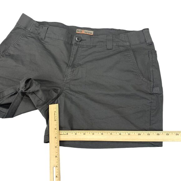 5.11 Tactical Women's Gray Shorts - Picture 4 of 11
